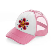floral elements-11-pink-and-white-trucker-hat