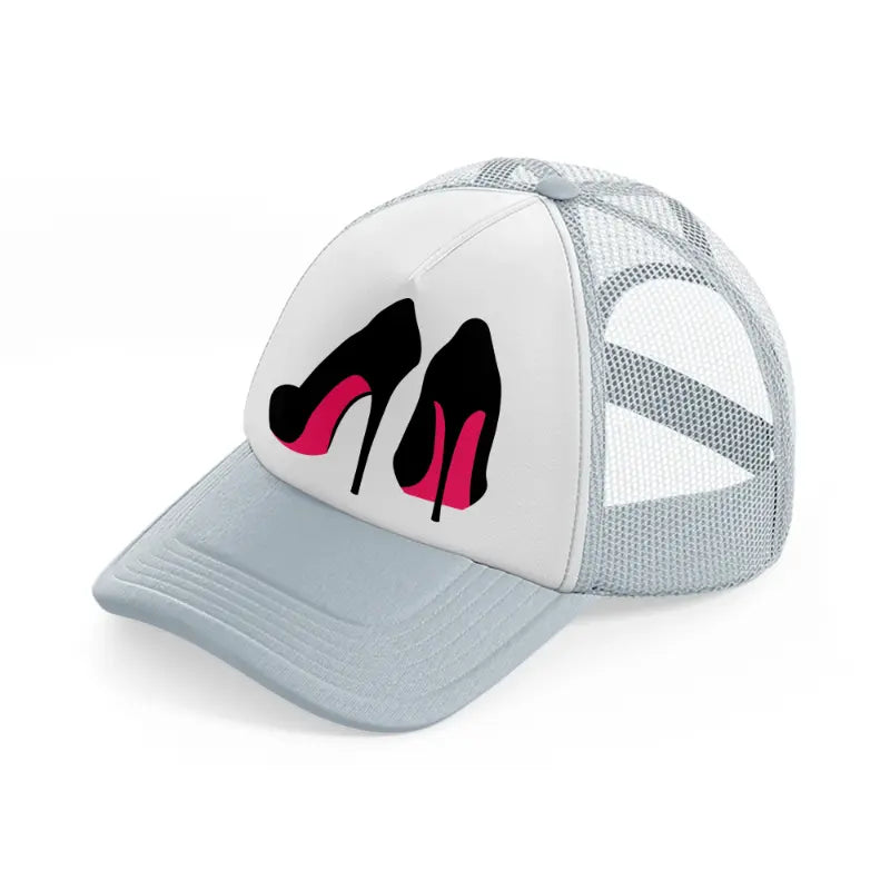 pair of stilettos-grey-trucker-hat