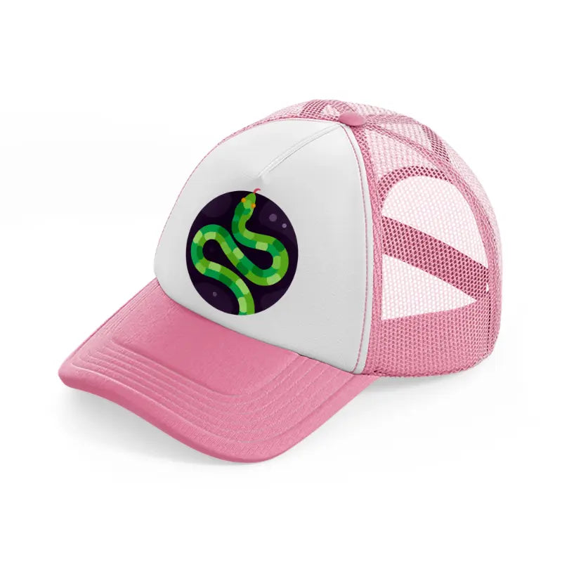 chinese-zodiac (9)-pink-and-white-trucker-hat