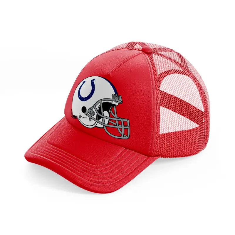 indianapolis colts helmet-red-trucker-hat