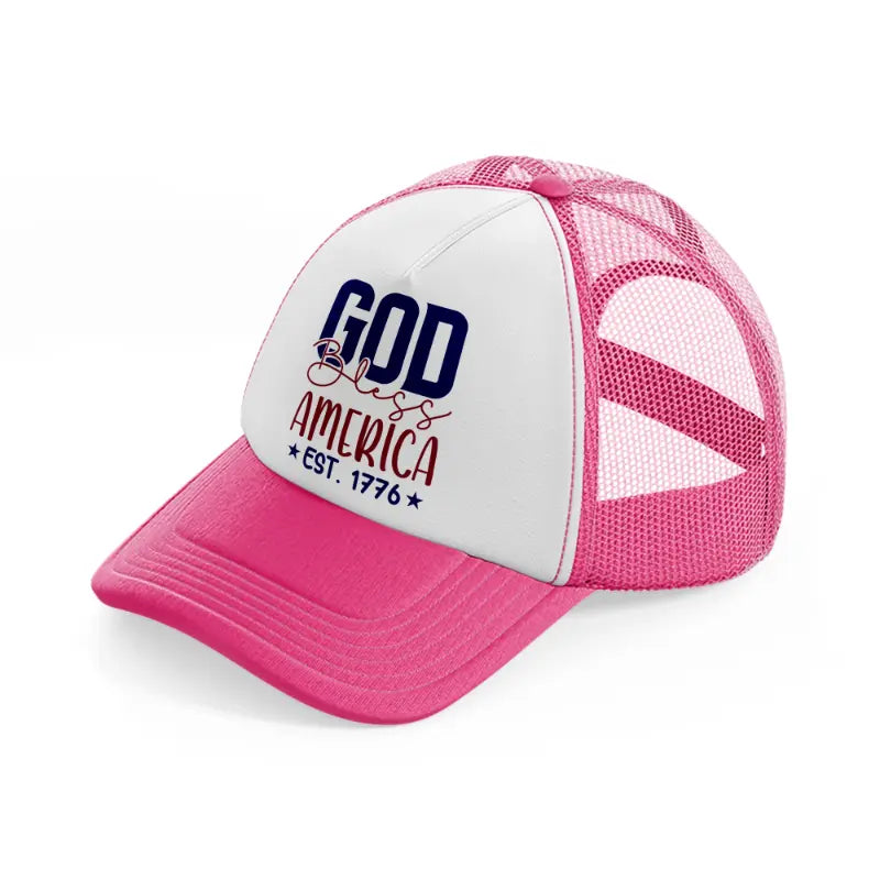 stars & stripes forever-01-bundle-svg (2)-neon-pink-trucker-hat
