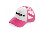 bears-neon-pink-trucker-hat