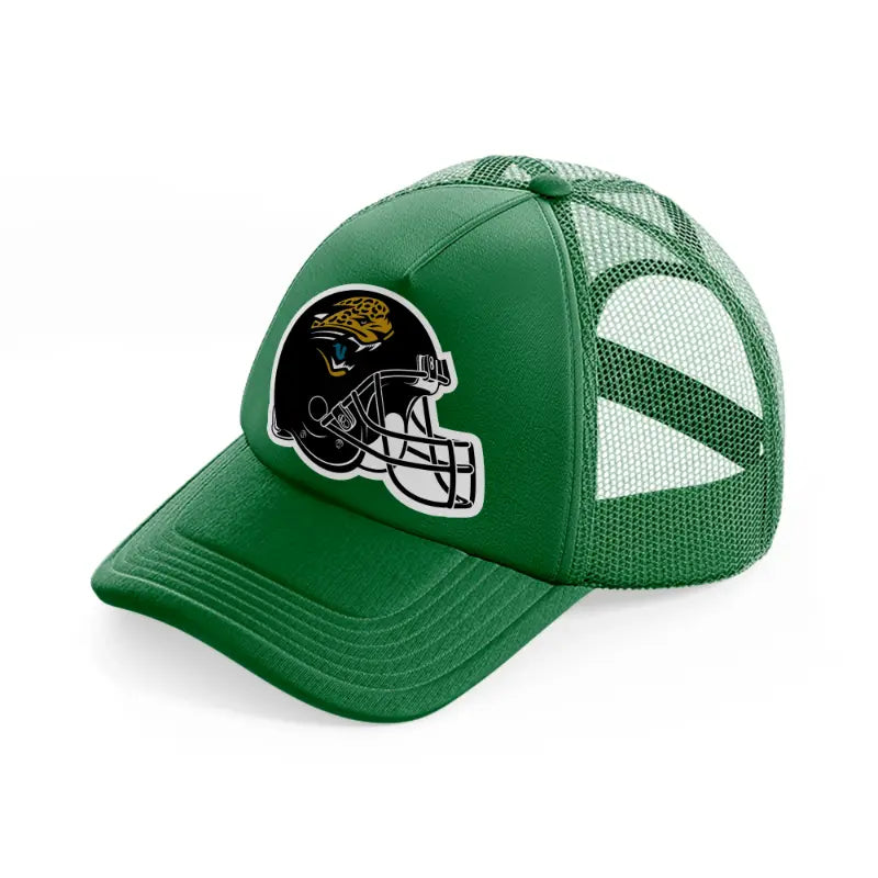jacksonville jaguars helmet-green-trucker-hat
