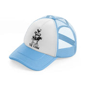 life is better on the farm-sky-blue-trucker-hat