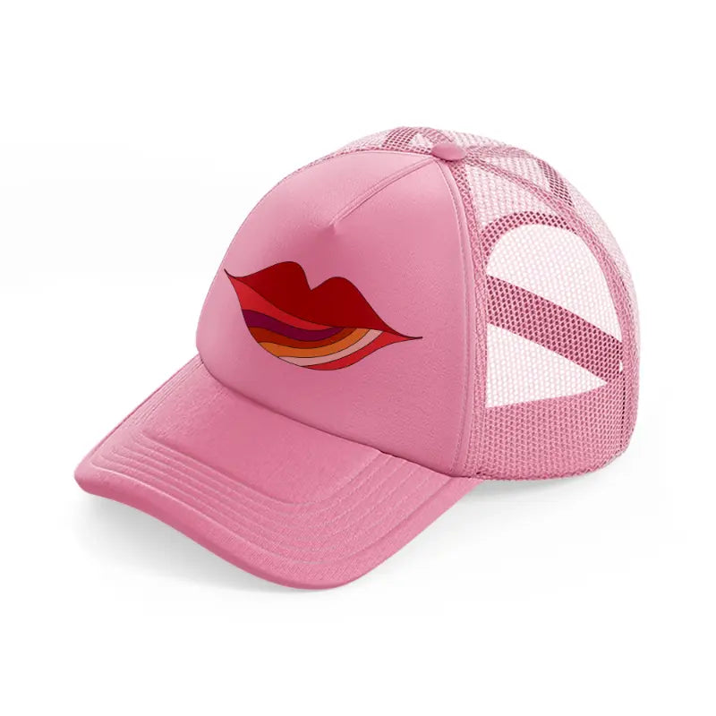 groovy elements-11-pink-trucker-hat