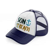 son of a beach-navy-blue-and-white-trucker-hat