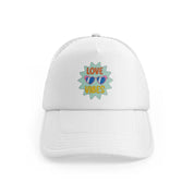 love quotes 19 white trucker hat