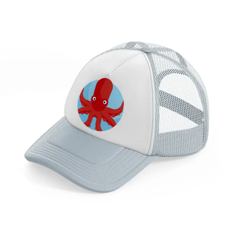 octopus-grey-trucker-hat