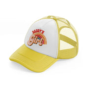 daddy's girl-yellow-trucker-hat