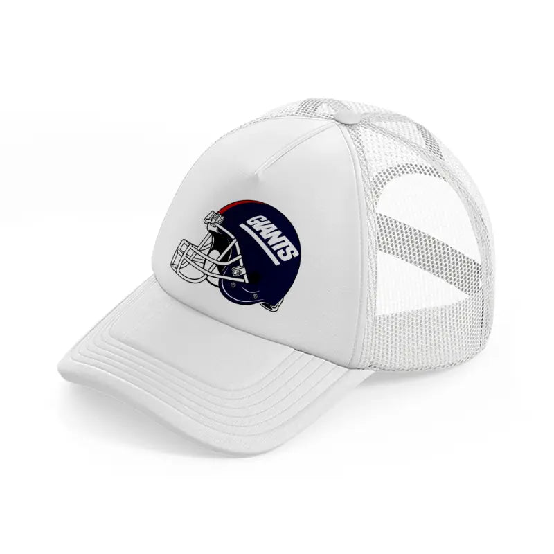 new york giants helmet-white-trucker-hat