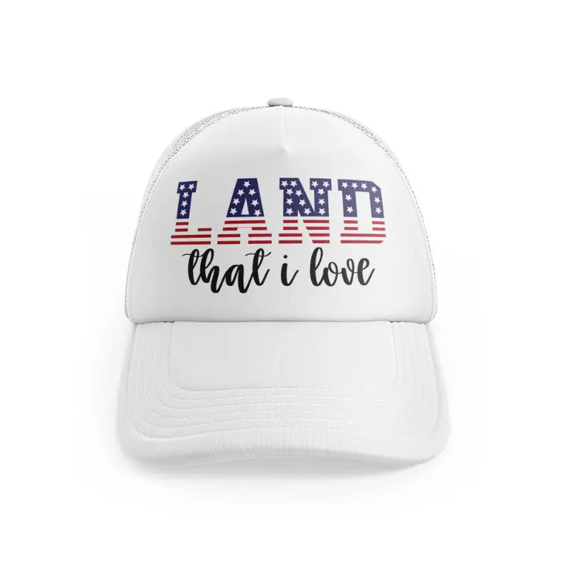 land that i love-01-white-trucker-hat