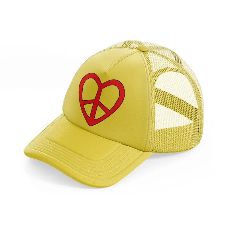 retro elements-57-gold-trucker-hat