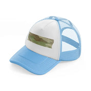 camo washed-sky-blue-trucker-hat