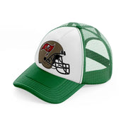 tampa bay buccaneers helmet-green-and-white-trucker-hat