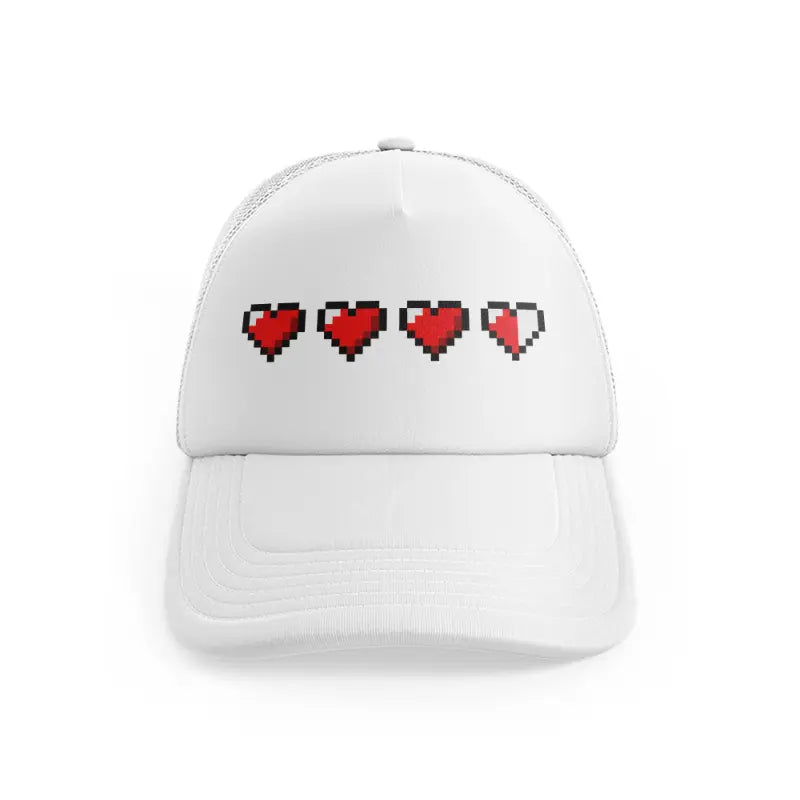 pixel heart-01-white-trucker-hat