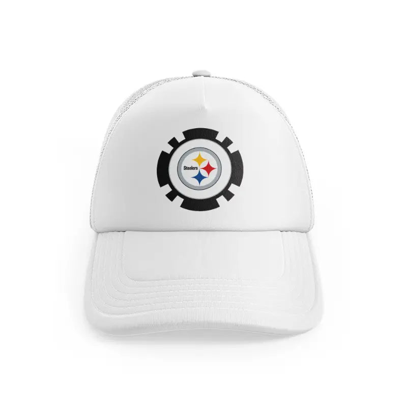 Pittsburgh Steelers Emblemwhitefront-view