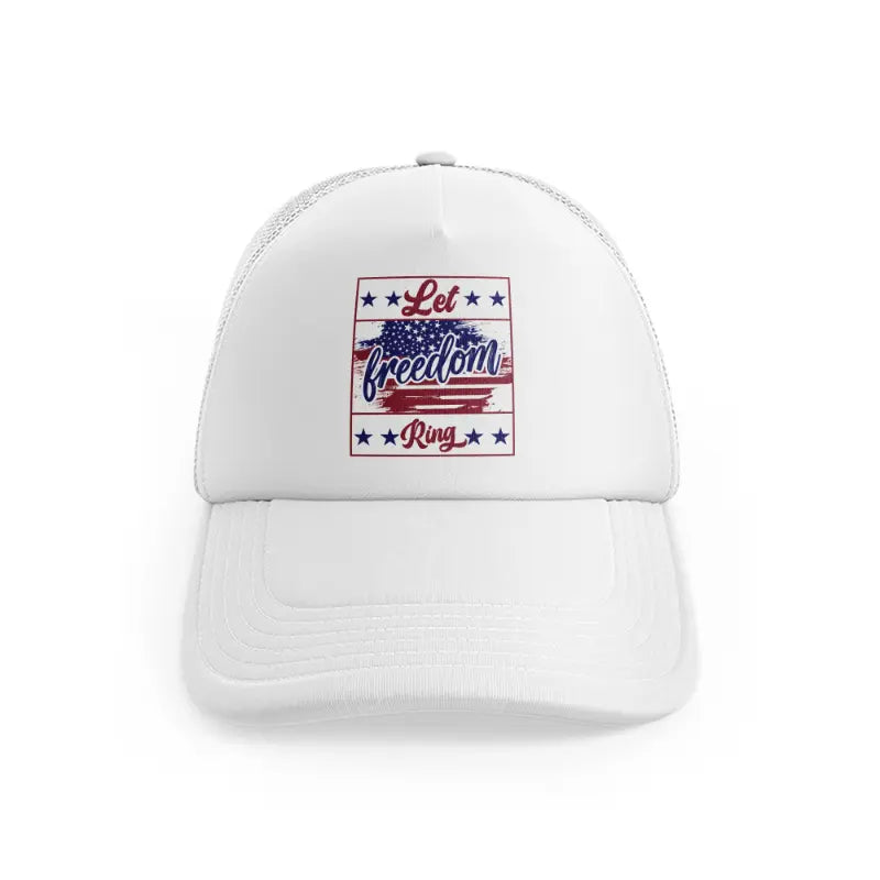 let freedom ring-01-white-trucker-hat