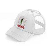 gon freecss-white-trucker-hat