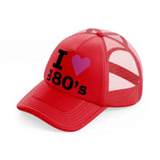 80s megabundle 35 red trucker hat