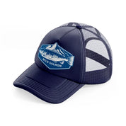 wild salmon blue-navy-blue-trucker-hat