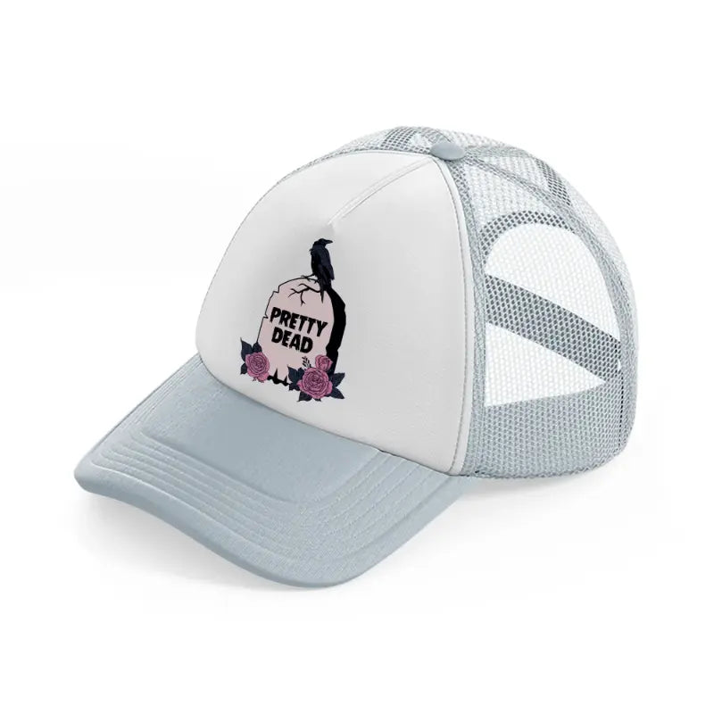 pretty dead-grey-trucker-hat