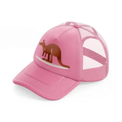 025 kangaroo pink trucker hat