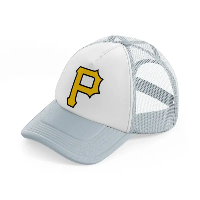 pittsburgh p-grey-trucker-hat