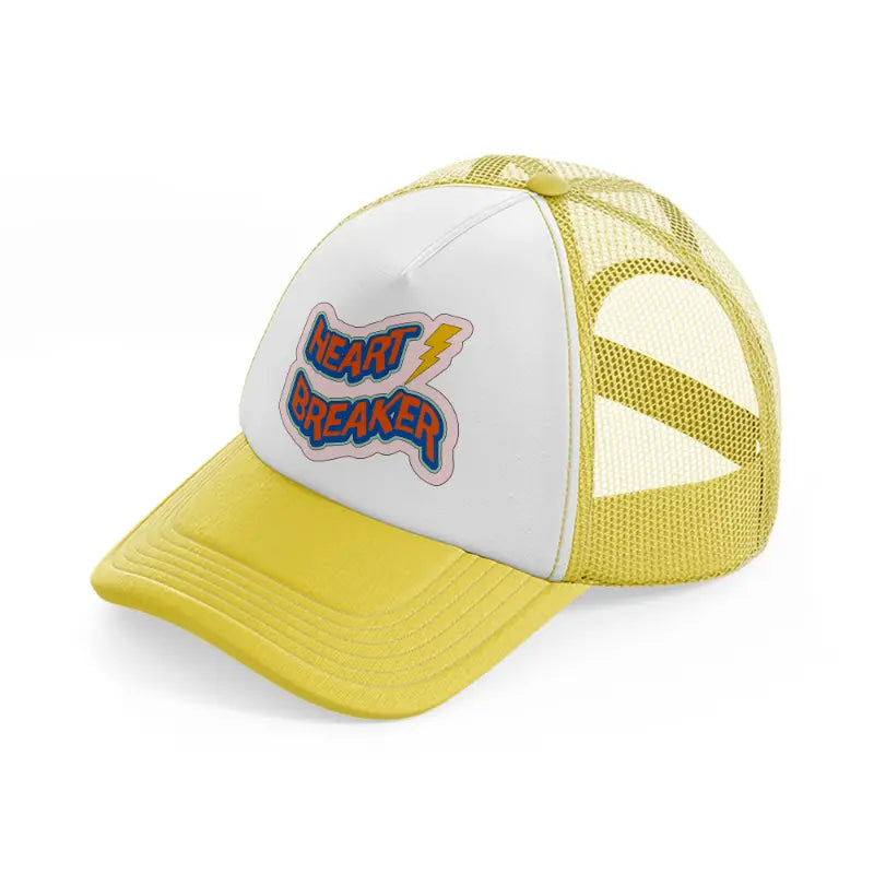 love quotes 18 yellow trucker hat