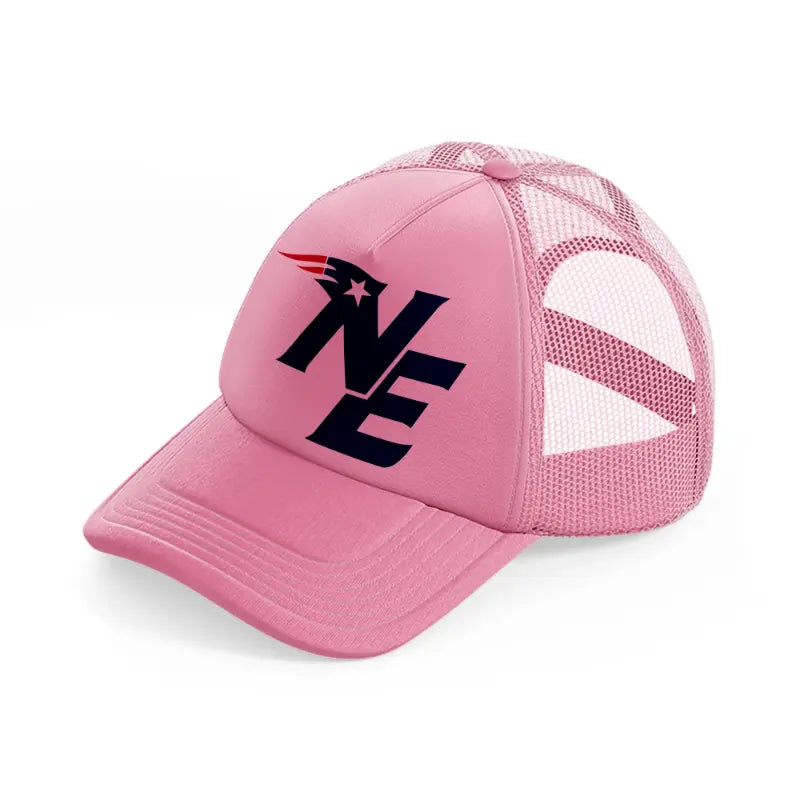 ne patriots-pink-trucker-hat