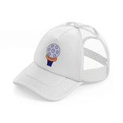 golf ball blue-white-trucker-hat