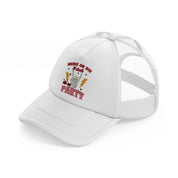 bride or die-white-trucker-hat