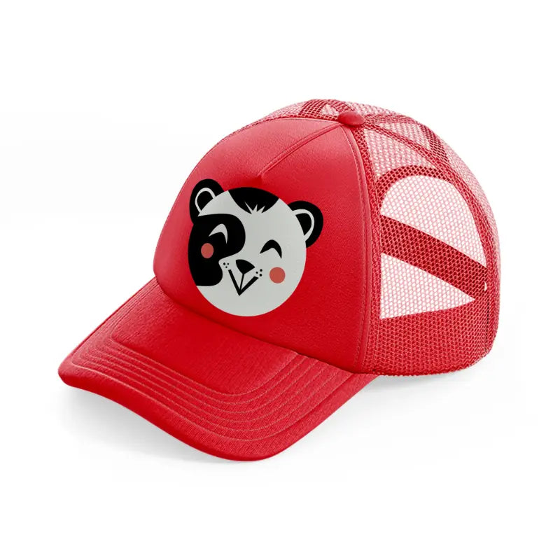 panda-red-trucker-hat