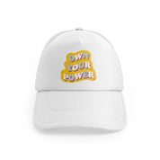 Own Your Powerwhitefront-view