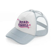 stay chill-grey-trucker-hat