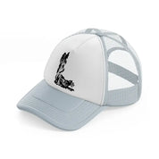 dark art work-grey-trucker-hat