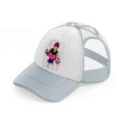 hisoka grey trucker hat