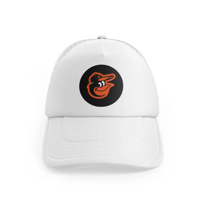 Baltimore Orioles Black Badgewhitefront-view