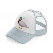 042-duck-grey-trucker-hat