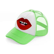 groovy-60s-retro-clipart-transparent-26-lime-green-trucker-hat