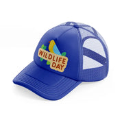 world-wildlife-day (2)-blue-trucker-hat