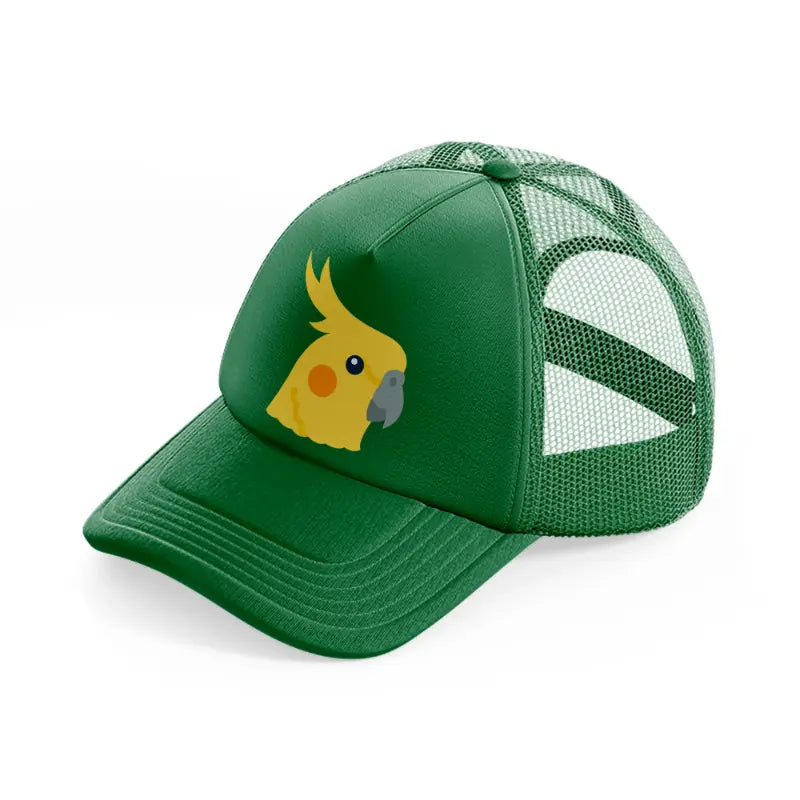 cockatiel-green-trucker-hat