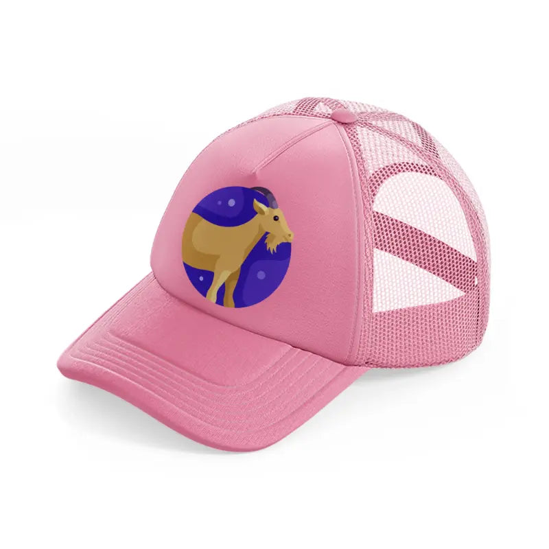 chinese zodiac (11) pink trucker hat