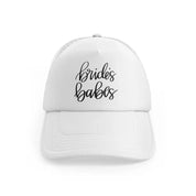 18. brides babes white trucker hat