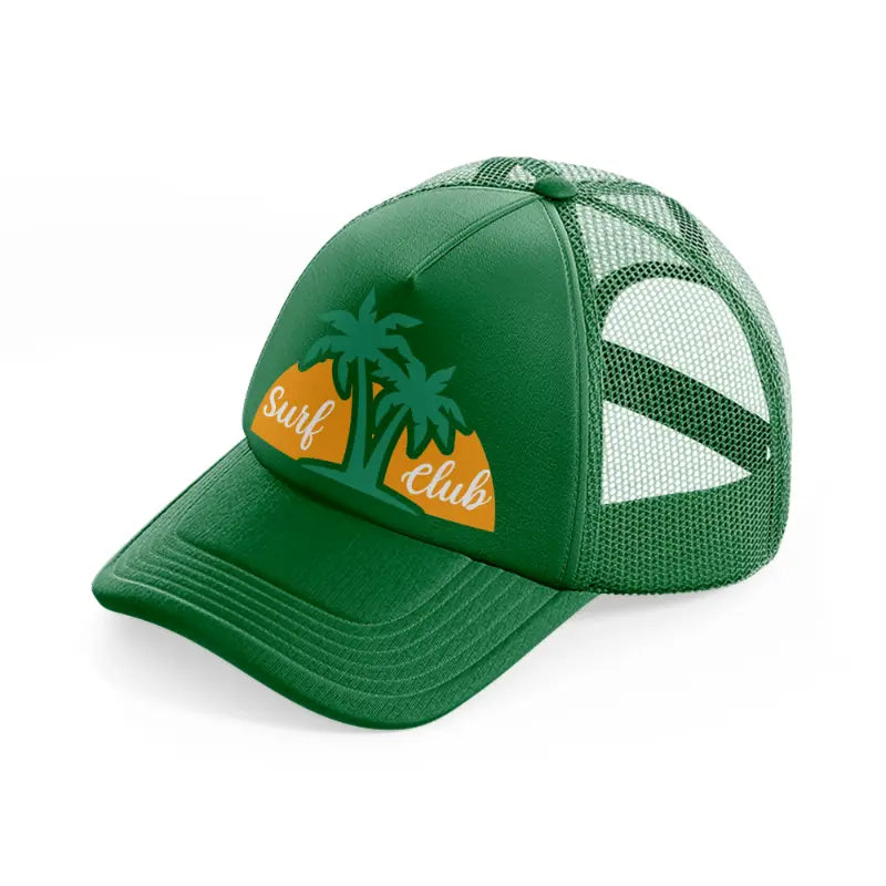 surf club-green-trucker-hat