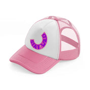 stay! wild-pink-and-white-trucker-hat