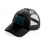 beach-black-trucker-hat