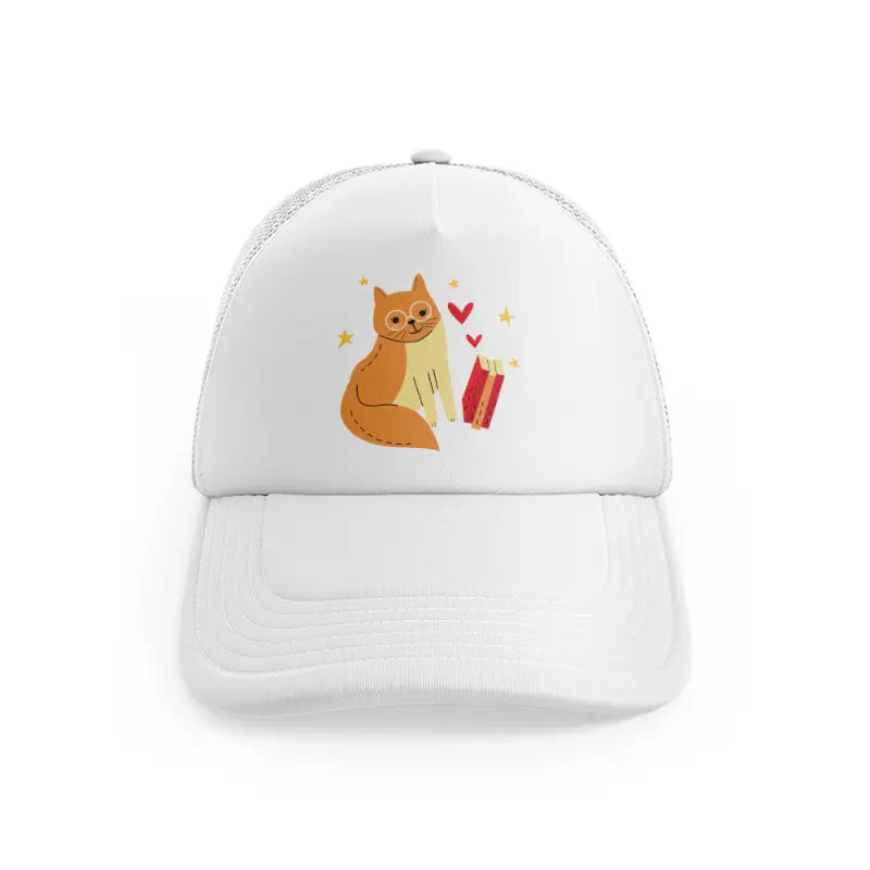 012-book-white-trucker-hat