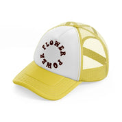 retro elements-112-yellow-trucker-hat