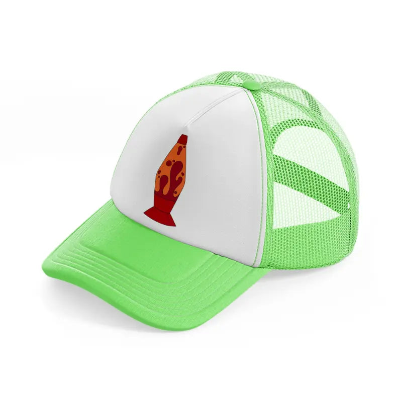 groovy elements-32-lime-green-trucker-hat