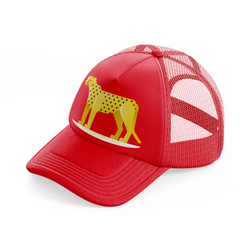 029-cheetah-red-trucker-hat